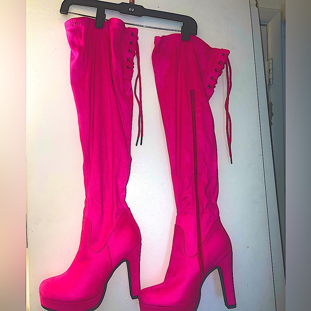 Thigh high boots